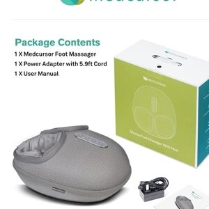 Gray Shiatsu Foot Massager with Heat